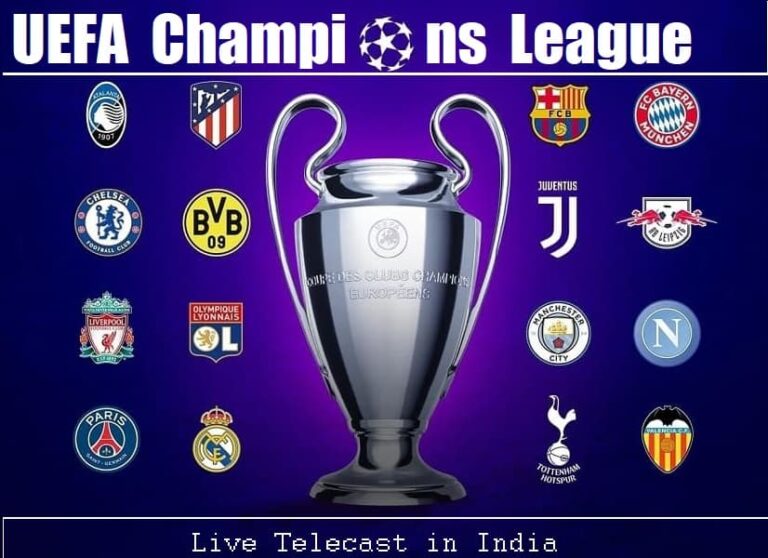 UEFA Champions League 202122 Live Telecast Matches On TV In India