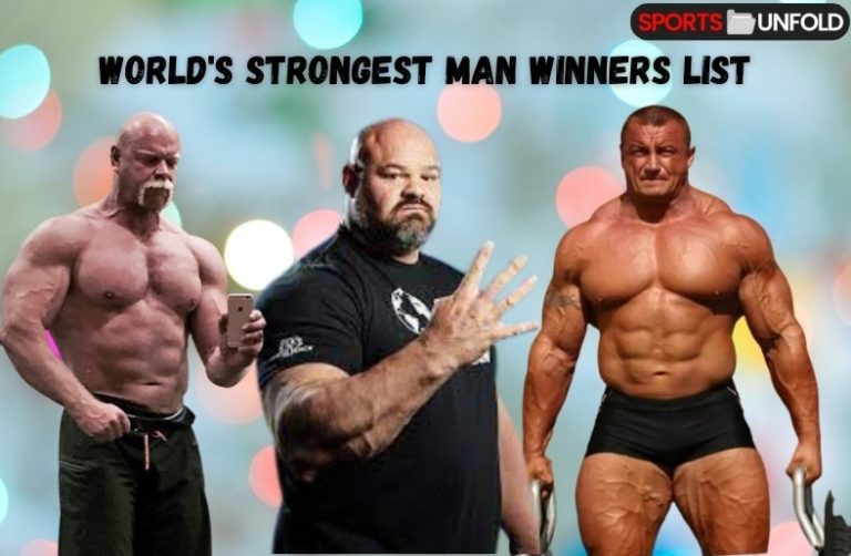 World's Strongest Man Winners List