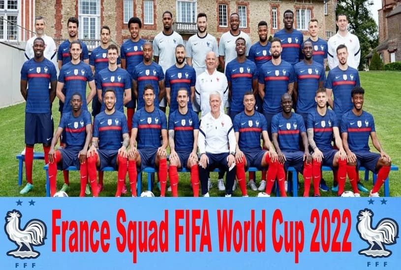 France Squad For FIFA World Cup Qatar 2022 And Players List, Position
