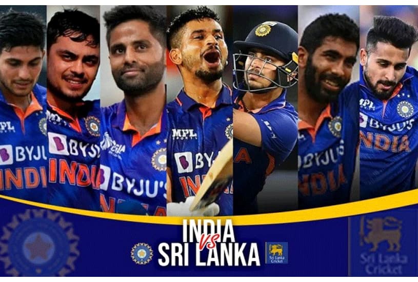 sri lanka tour of india 2023 india players list