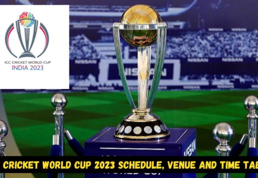 India's schedule for the 2023 ICC One Day International Cricket World Cup, including the date, time, stadium, and group matches