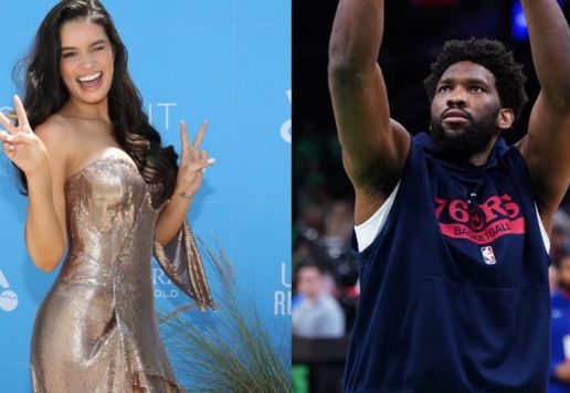 Joel Embiid 'crying' after losing to Kawhi Leonard at Sixers MVP's wedding, now wife Anne De Paula consoles him