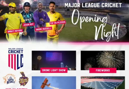 Schedule for the Major League Cricket Opening Ceremony in 2023, including artists and visitors, ticket prices, location, and live streaming in India