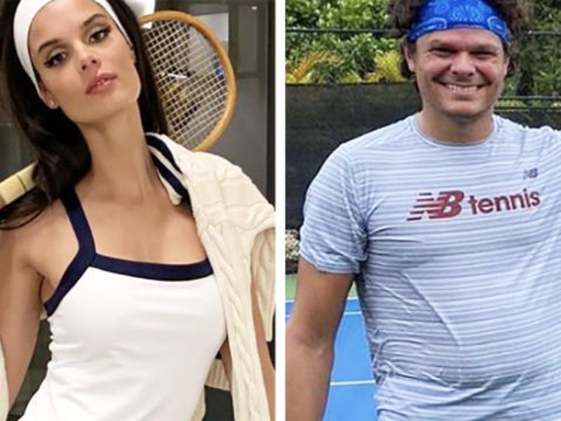 milos raonic wife, Who is Camille Ringoir?